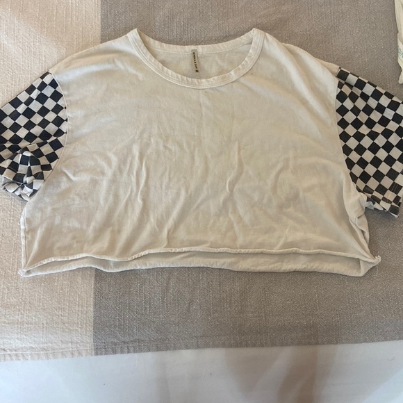 LF Cropped Racer Tee - Picture 1 of 3